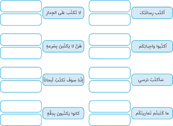 عربی 1 دهم ریاضی و تجربی کتاب درسی: نسخه 1402 صفحه 10 سوال 1
